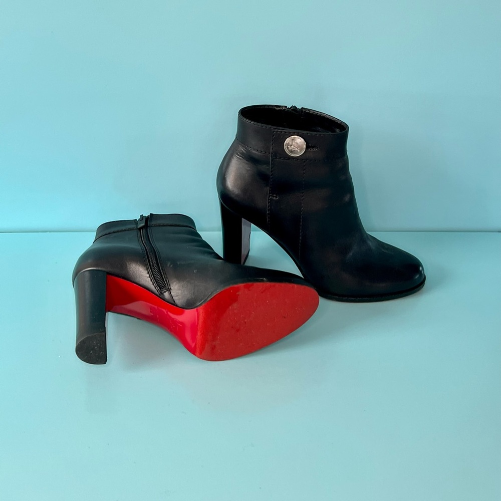 Christian Louboutin Adox 85 leather ankle boots